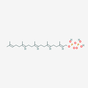 molecular formula C25H44O7P2 B1231200 all-trans-Pentaprenyl diphosphate 