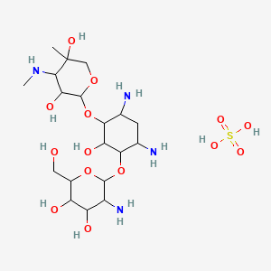 molecular formula C19H40N4O14S B12312010 GentamicinX2Sulfate 