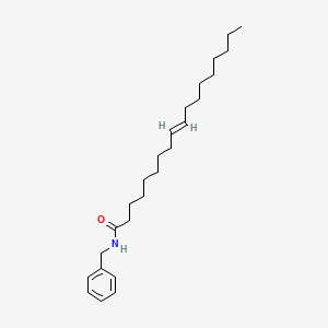 molecular formula C25H41NO B12312224 (E)-N-benzyloctadec-9-enamide 
