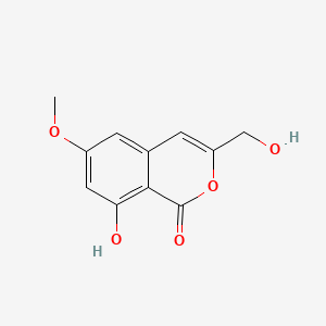 molecular formula C11H10O5 B1231235 Cytogenin CAS No. 132971-59-6