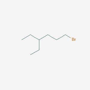 molecular formula C8H17Br B12312392 1-Bromo-4-ethylhexane 