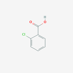 molecular formula C7H5ClO2 B123124 2-Chlorobenzoic acid CAS No. 118-91-2