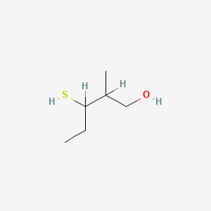 molecular formula C6H14OS B1231248 3-Mercapto-2-methylpenta-1-ol CAS No. 227456-27-1