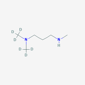molecular formula C6H16N2 B12312580 N,N,N-Trimethyl-1,3-propanediamine-d6 