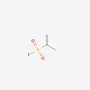 molecular formula C3H5FO2S B12312618 Prop-1-ene-2-sulfonyl fluoride 