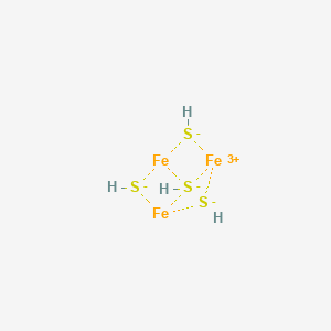 tri-mu-sulfido-mu3-sulfido-triiron(III)