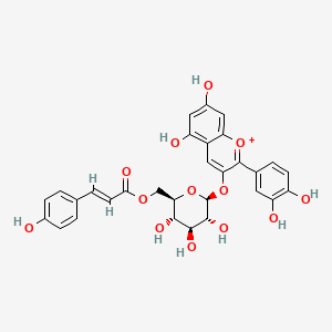 Cyanidin 3-O-(6-O-p-coumaroyl)glucoside