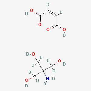 molecular formula C8H15NO7 B12313154 TRIS Maleate-d15 