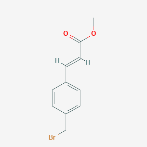 molecular formula C11H11BrO2 B123132 Methyl 3-(4-bromomethyl)cinnamate CAS No. 946-99-6
