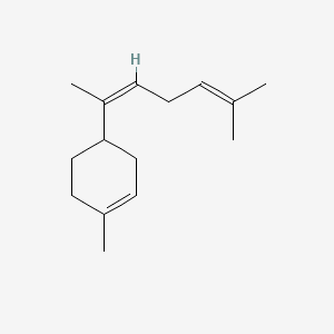 molecular formula C15H24 B1231322 (Z)-alpha-Bisabolene CAS No. 29837-07-8