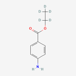 molecular formula C9H11NO2 B12313262 Benzocaine-(ethyl-d5) 