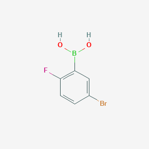 molecular formula C6H5BBrFO2 B123133 5-Bromo-2-fluorophenylboronic acid CAS No. 112204-57-6