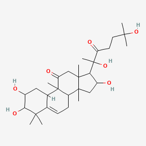 molecular formula C30H48O7 B1231350 Cucurbitacin IIb 