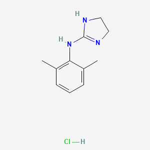molecular formula C11H16ClN3 B1231359 2,6-Dmc CAS No. 59520-70-6