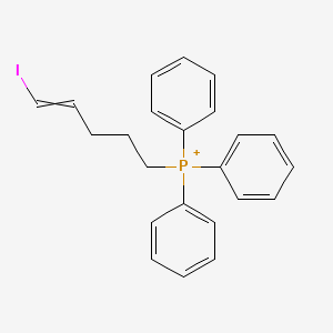 5-Iodopent-4-enyl(triphenyl)phosphanium