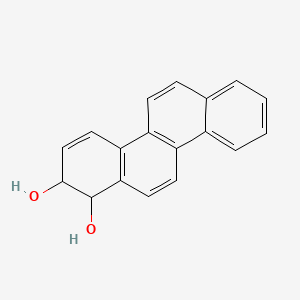 molecular formula C18H14O2 B1231367 1,2-Dihydrochrysene-1,2-diol CAS No. 28622-71-1