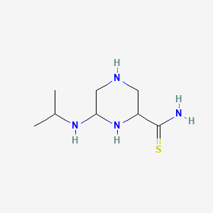 6-(Propan-2-ylamino)piperazine-2-carbothioamide