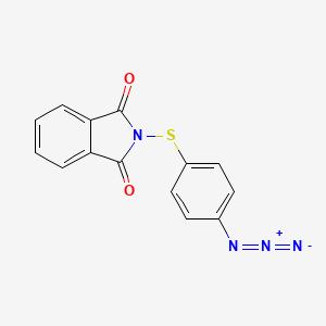 N-((4-Azidophenyl)thio)phthalimide