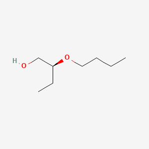 molecular formula C8H18O2 B1231378 (2S)-2-butoxybutan-1-ol CAS No. 25190-06-1