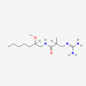 N-(3-Guanidinoisobutyryl)-2-methoxy-n-heptylamine