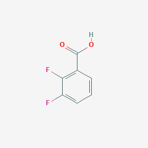 molecular formula C7H3F2O2- B123139 2,3-Difluorobenzoic acid CAS No. 4519-39-5