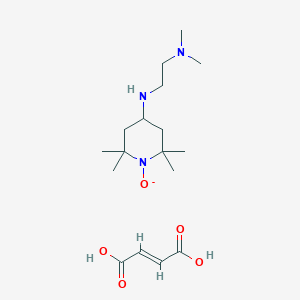 N,N'-Dimethyl-N'-(2,2,6,6-tetramethyl-1-oxyl-4-piperidinyl)-1,2-diaminoethane
