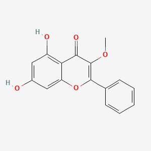 molecular formula C16H12O5 B1231419 3-O-Methylgalangin CAS No. 6665-74-3