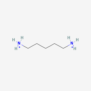 molecular formula C5H16N2+2 B1231438 Cadaverine(2+) 