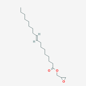 molecular formula C21H38O3 B12314477 oxiran-2-ylmethyl (E)-octadec-9-enoate 