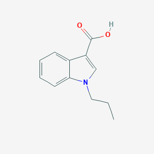 molecular formula C12H13NO2 B123145 1-propyl-1H-indole-3-carboxylic acid CAS No. 141102-07-0