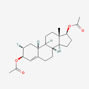 molecular formula C22H32O4 B1231465 3beta,17beta-Diacetoxy-4-estrene CAS No. 51154-02-0