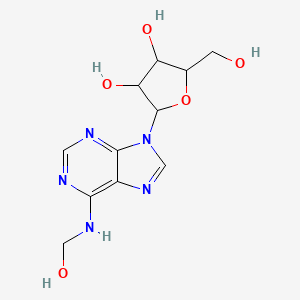 molecular formula C11H15N5O5 B12314919 N(6)-OH-Me-Adenosine 