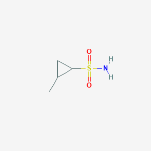 molecular formula C4H9NO2S B12315006 2-Methylcyclopropane-1-sulfonamide 