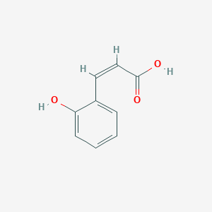 molecular formula C9H8O3 B1231510 Coumarinic acid CAS No. 495-79-4