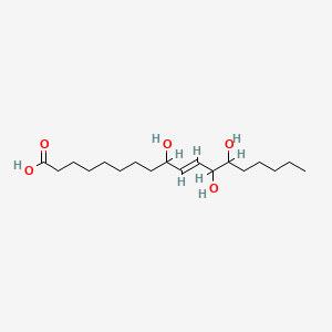 molecular formula C18H34O5 B1231515 9,12,13-Trihydroxy-10-octadecenoic acid CAS No. 29907-56-0