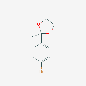 2-(4-Bromophenyl)-2-methyl-1,3-dioxolane