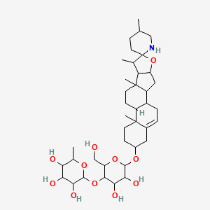 molecular formula C39H63NO11 B1231531 Khasianine CAS No. 11034-34-7