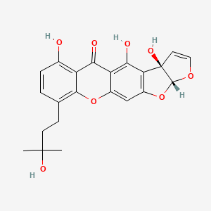 molecular formula C22H20O8 B1231601 Austocystin D CAS No. 55256-53-6