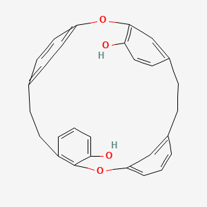 molecular formula C28H24O4 B1231604 Marchantin C 