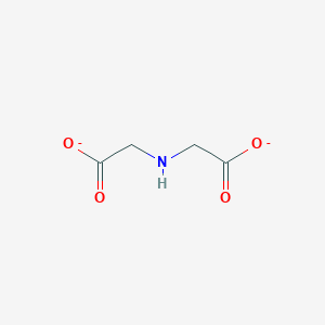 molecular formula C4H5NO4-2 B1231623 Iminodiacetate 