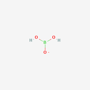 molecular formula BH2O3- B1231637 Dihydrogenborate CAS No. 39201-27-9