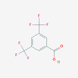 molecular formula C9H4F6O2 B123164 3,5-Bis(trifluoromethyl)benzoic acid CAS No. 725-89-3