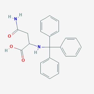 molecular formula C23H22N2O3 B12316463 Trt-d-asn-oh 