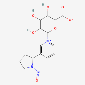 molecular formula C15H19N3O7 B12316478 NNN glucoronide 