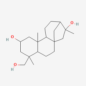 molecular formula C20H34O3 B12316522 Pterokaurane R 