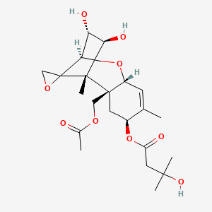 15-(Acetyloxy)-3,4-dihydroxy-12,13-epoxytrichothec-9-en-8-yl 3-hydroxy-3-methylbutanoate