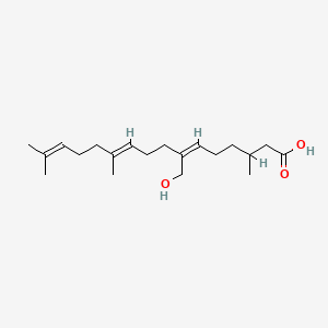 molecular formula C20H34O3 B1231677 Plaunotol M-5 CAS No. 95310-63-7