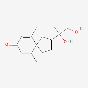 11R,12-Dihydroxyspirovetiv-1(10)-en-2-one