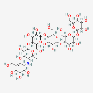 molecular formula C37H63NO28 B1231700 Trestatin B CAS No. 71869-92-6