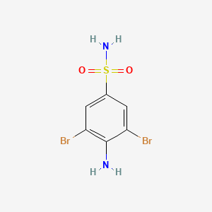 4-Amino-3,5-dibromobenzenesulfonamide